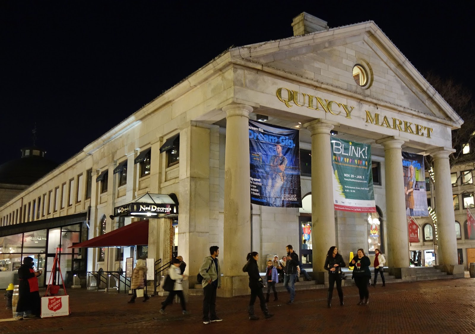 Joe's Retirement Blog Quincy Market, Boston, Massachusetts, USA