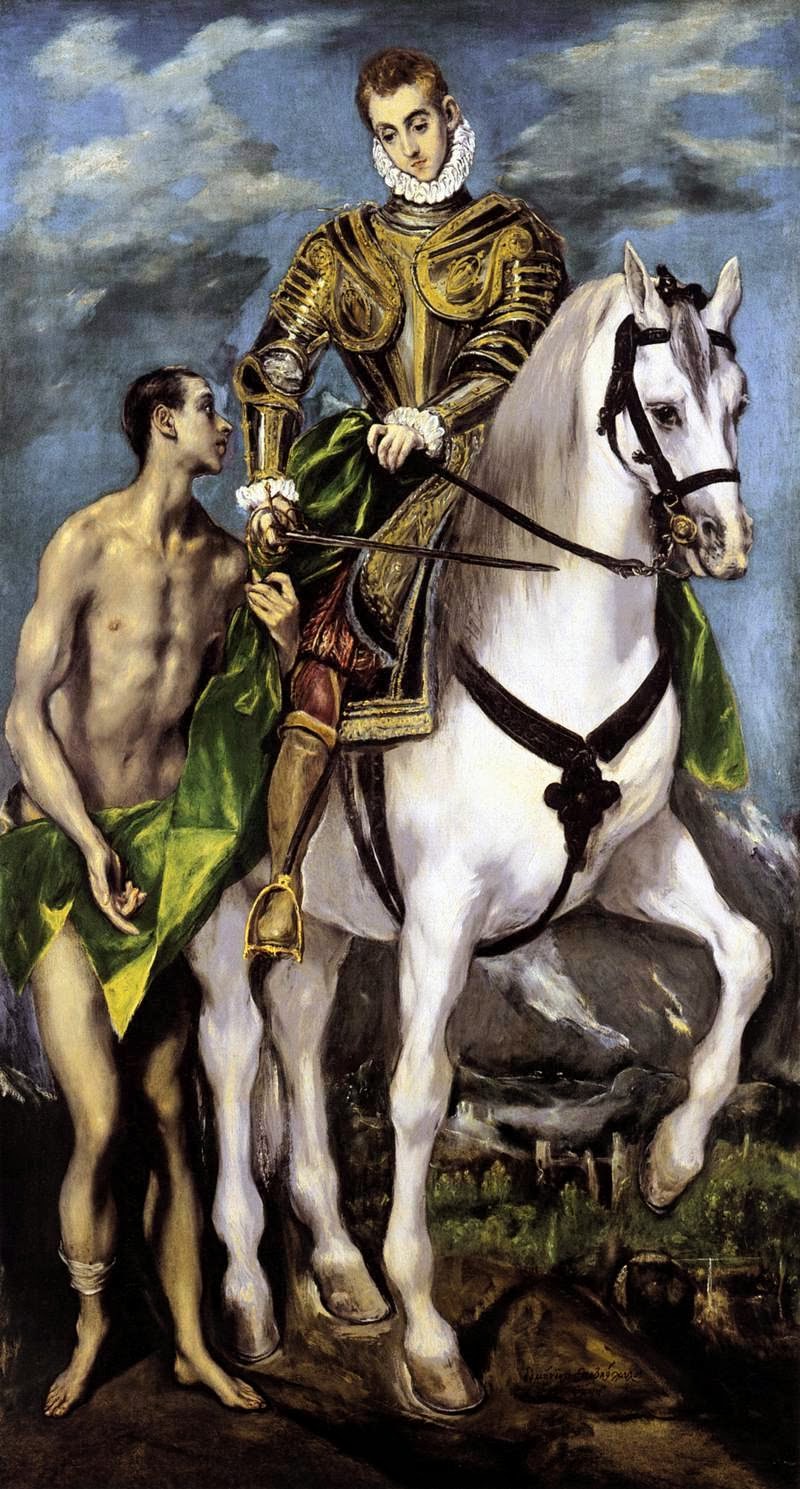 Imágenes El Greco. San Martín de Tours
